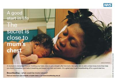 A good start in life: the secret is close to mum's chest