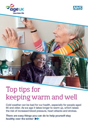 Top tips for keeping warm and well