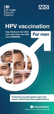 HPV vaccination for men who have sex with me - protecting yourself against warts and cancer (leaflet)