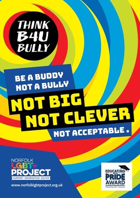 Think B4U bully - be a buddy, not a bully (booklet)
