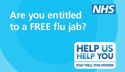 Are you entitled to a free flu jab? (card)