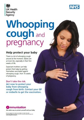 Whooping cough and pregnancy (A3 poster)