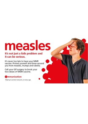 Measles - it's not just a kid's problem and it can be serious 2 (banner)