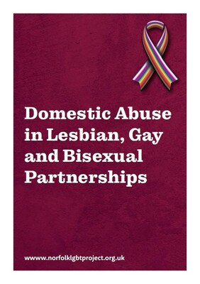 Domestic abuse in lesbian, gay and bisexual partnerships (A5 booklet)