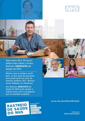 Free NHS Health Check (Portuguese)
