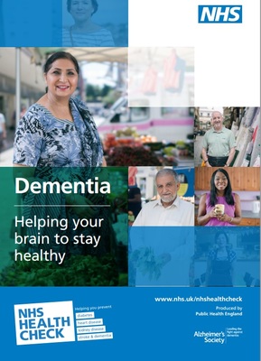Dementia - helping your brain to stay healthy (leaflet)