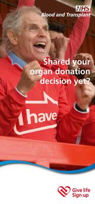Shared your organ donation decision yet? (football)