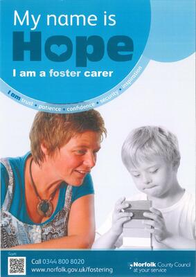 My name is Hope (blue)