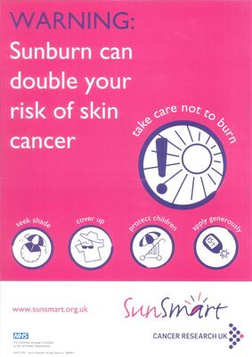 Warning: sunburn can double your risk of skin cancer