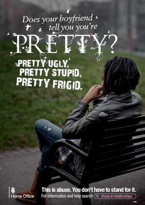 Does your boyfriend tell you you're pretty? (poster)