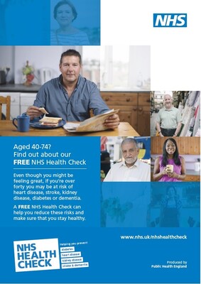 Free NHS Health Check (braille)