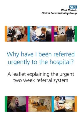 Why have I been referred urgently to the hospital?