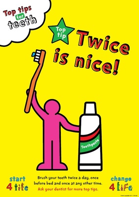 Twice as nice (top tips for teeth)