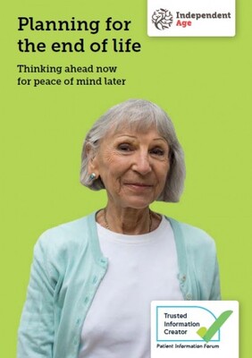 Planning for the end of life (leaflet)