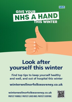 Look after yourself this winter (A4 poster)