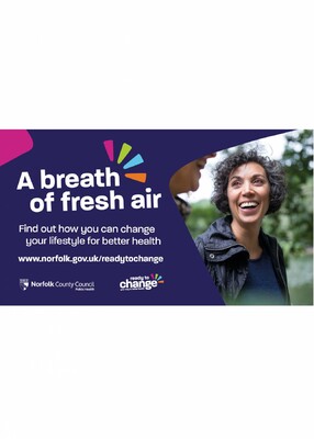 Ready to change - a breath of fresh air (digital screen)