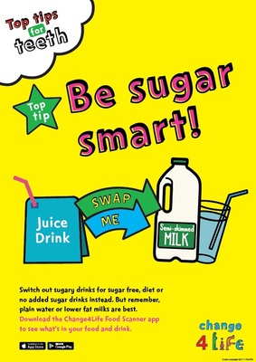 Be sugar smart (top tips for teeth)