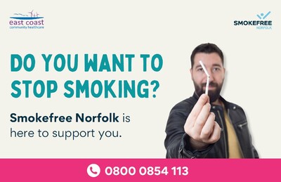 Do you want to stop smoking? - man with beard (card)