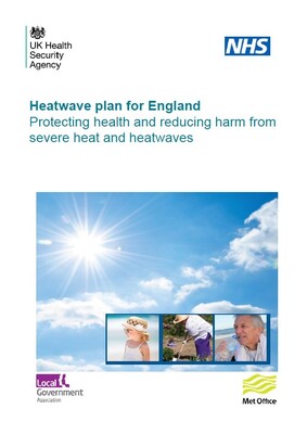 Heatwave plan for England - protecting health and reducing harm from severe heat and heatwaves (booklet)