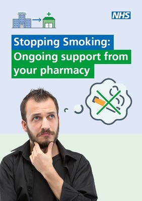 Stopping smoking: ongoing support from your pharmacy (leaflet)