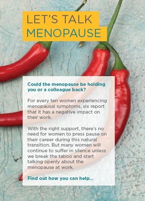 Let's talk menopause