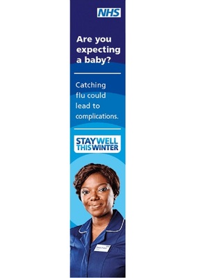 Are you expecting a baby? - catching flu could lead to complications (skyscraper)