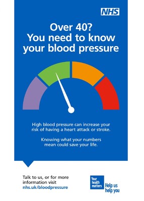 Over 40? You need to know your blood pressure (digital screen)