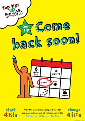 Come back soon (top tips for teeth) 