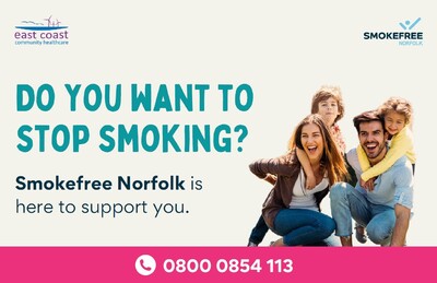 Do you want to stop smoking? - smiling family (card)