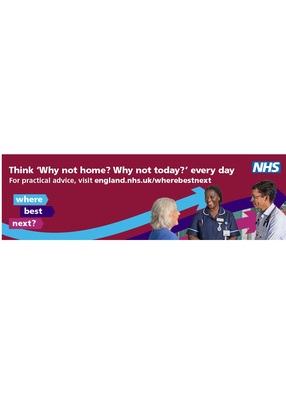 Think 'Why not home? Why not today?' every day (e-mail signature)