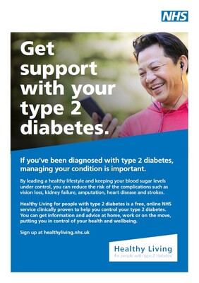 Get support with your type 2 diabetes (leaflet)