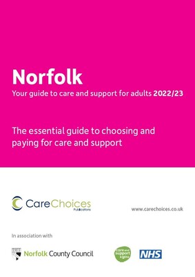 Norfolk - your guide to care and support for adults 2022/23 (large print)