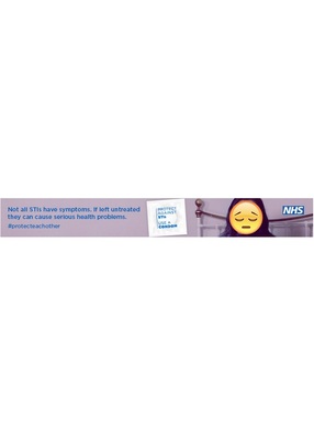 Not all STIs have symptoms (leaderboard web banner)