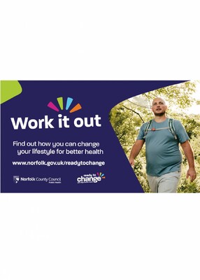 Ready to change - work it out (digital screen)