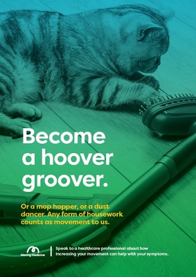 Become a hoover groover (A4 poster)