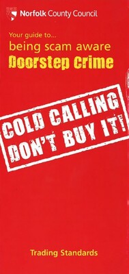 Your guide to being scam aware - doorstep crime