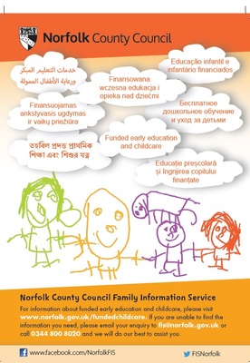 Family information service (multi-lingual flyer)