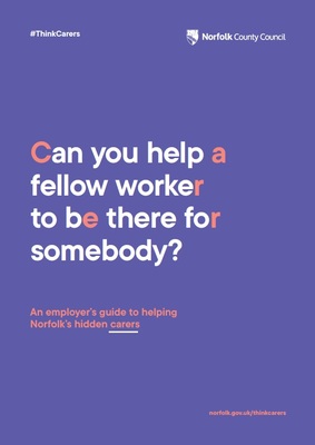 Can you help a fellow worker to be there for somebody? (employers pack)