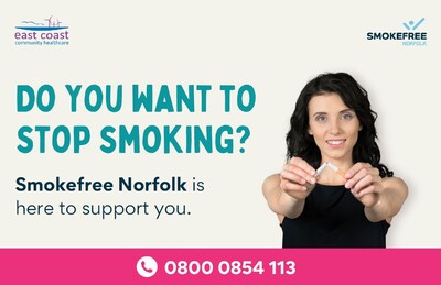 Do you want to stop smoking? - woman (card)