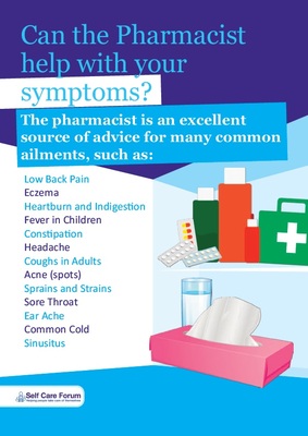 Can the pharmacist help with your symptoms?