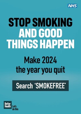 Stop smoking and good things happen - generic (A4 poster)