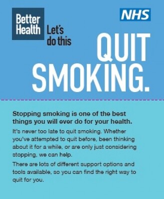 Quit smoking - let's do this (card)