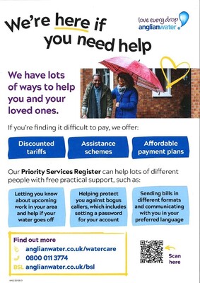 We're here if you need help (A4 poster)