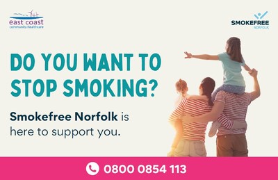 Do you want to stop smoking - back of family (card)