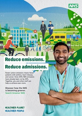 Reduce emissions, reduce admissions (A4 poster)